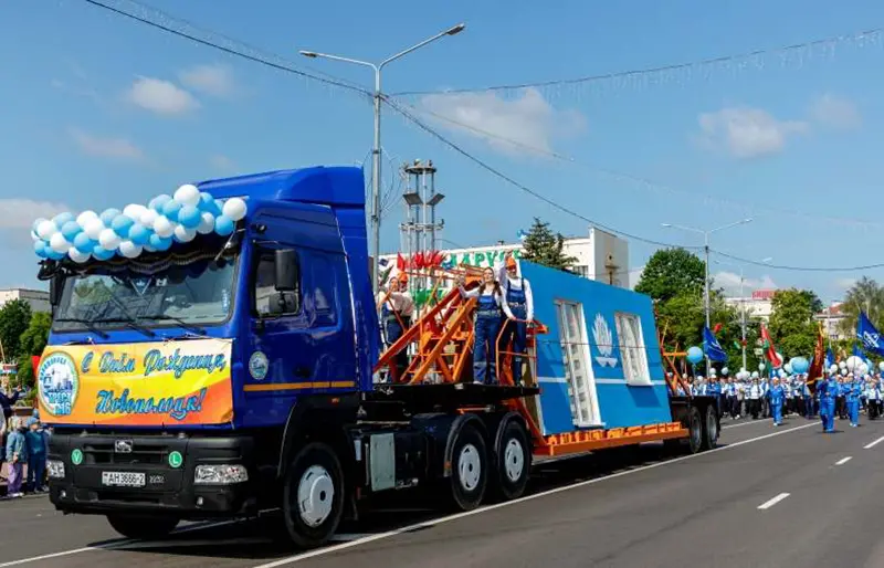 14 июня 2025 года работники треста 16 приняли активное участие в праздновании 67-летия г.Новополоцка