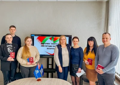 В ТРЕСТЕ 16 ПРОШЛА ВИКТОРИНА, ПОСВЯЩЕННАЯ ДНЮ КОНСТИТУЦИИ РЕСПУБЛИКИ БЕЛАРУСЬ