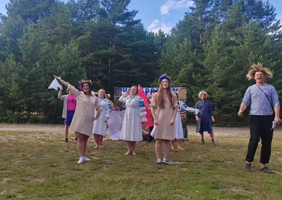 На волне единства: как прошел турслёт «Треста №16» на озере Суя